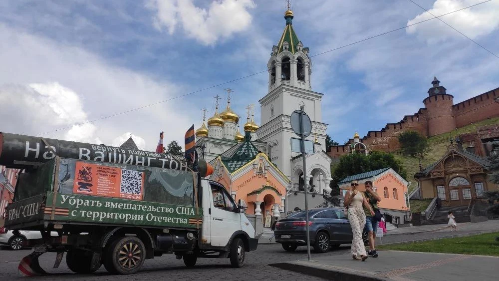 Сарматовод Николай Миронов из Новгорода по пути заехал тоже в Новгород, но Нижний