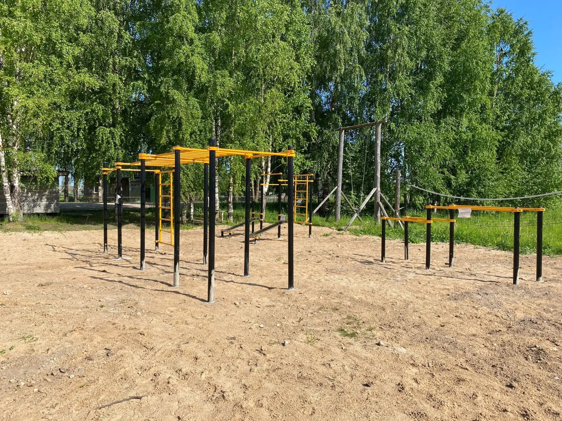 В Евсеевской открылась новая эра активного отдыха 🎉

Спортивная площадка «Спорт для всех» - не прос