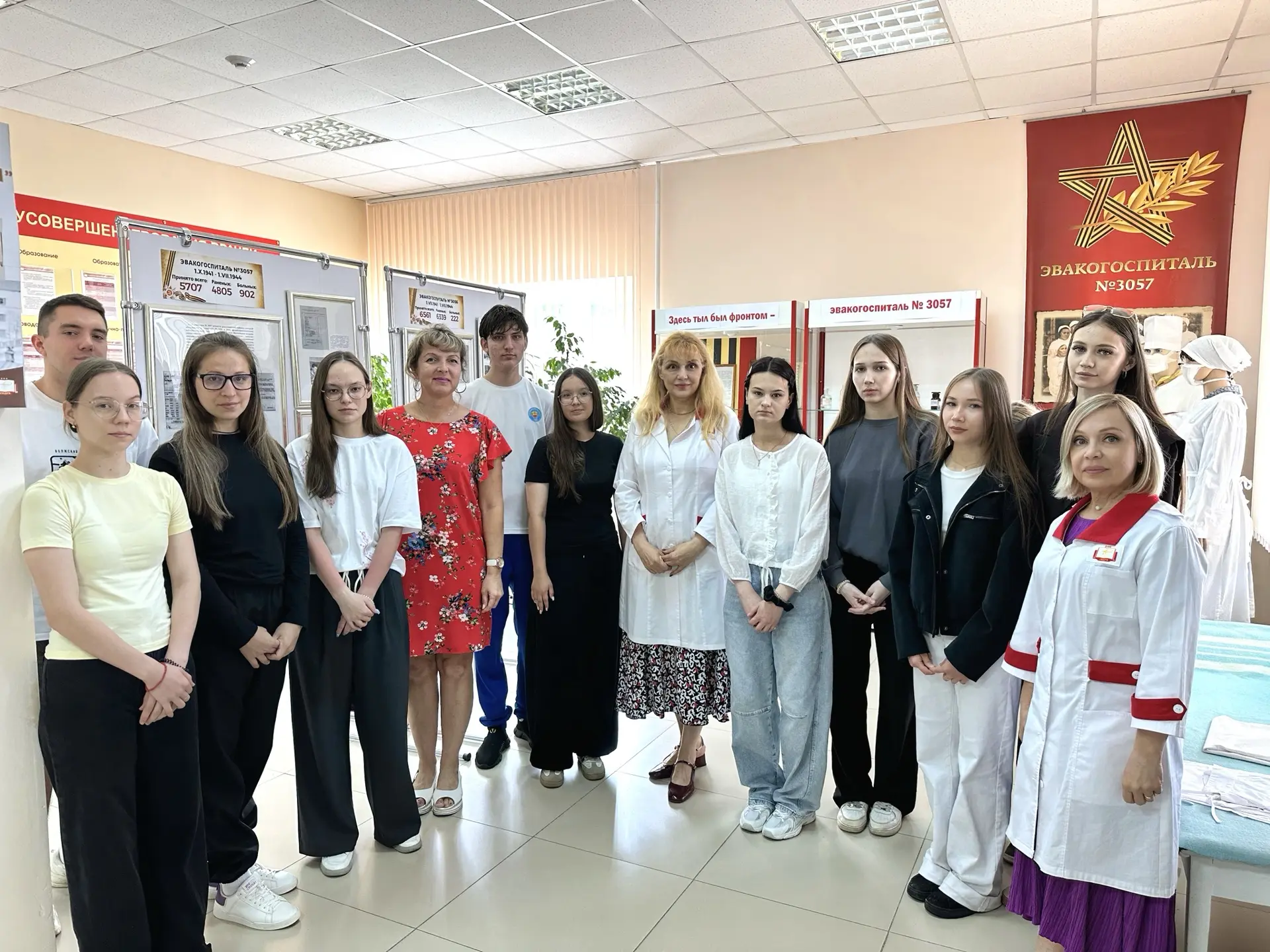 В рамках профориентационных мероприятий Институт усовершенствования врачей посетили представители Че