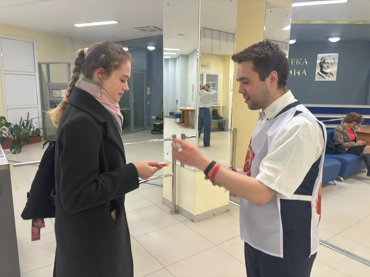 🎗 В САФУ стартовала акция «Георгиевская лента»  С 22 апреля по 9 мая по всей стране проходит акция к