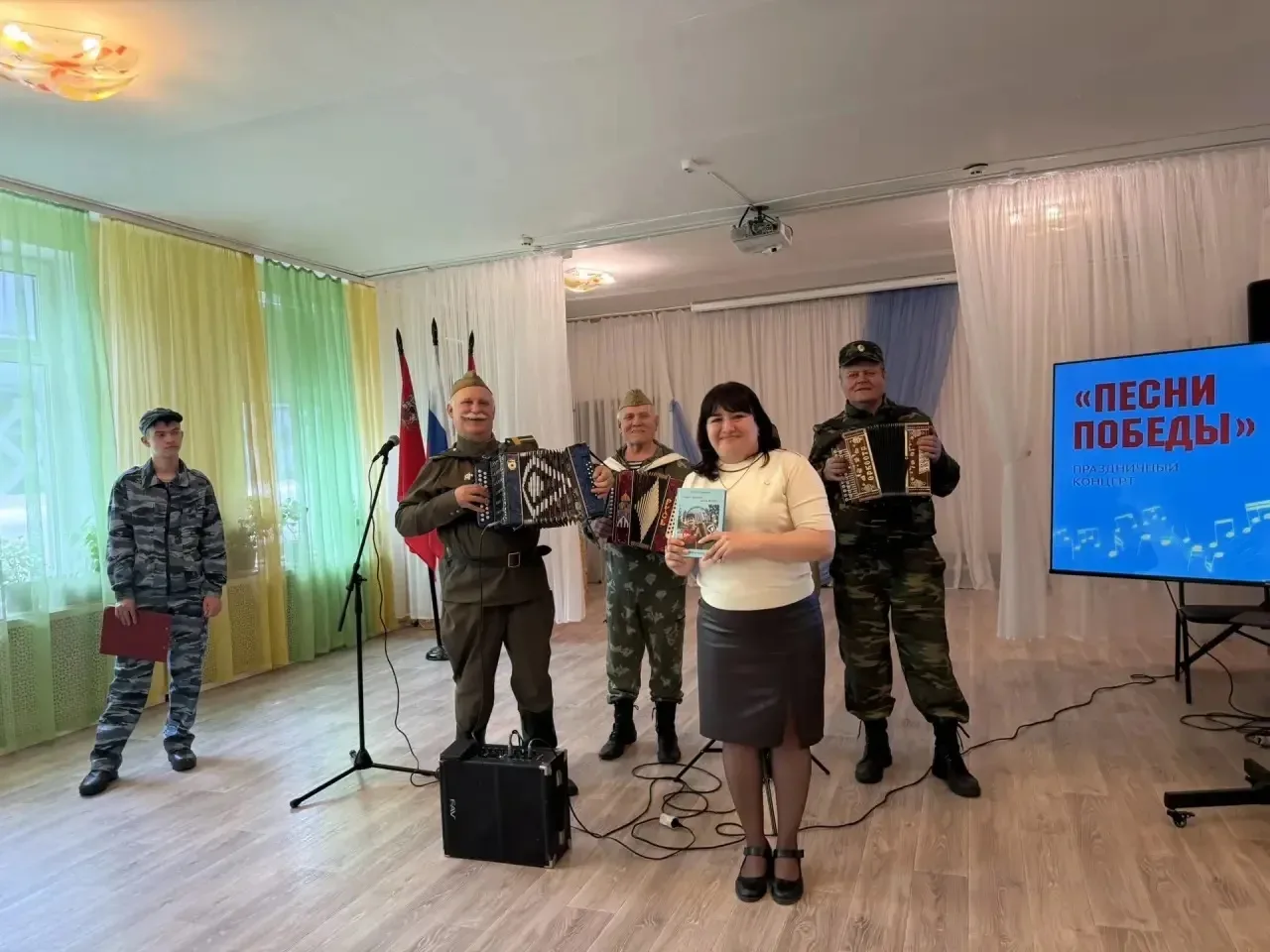 💥Фестиваль "Фронтовая гармонь - 2026"🎶  💫На этой неделе в дошкольном отделении МОУ СОШ № 20 им. Н.З.