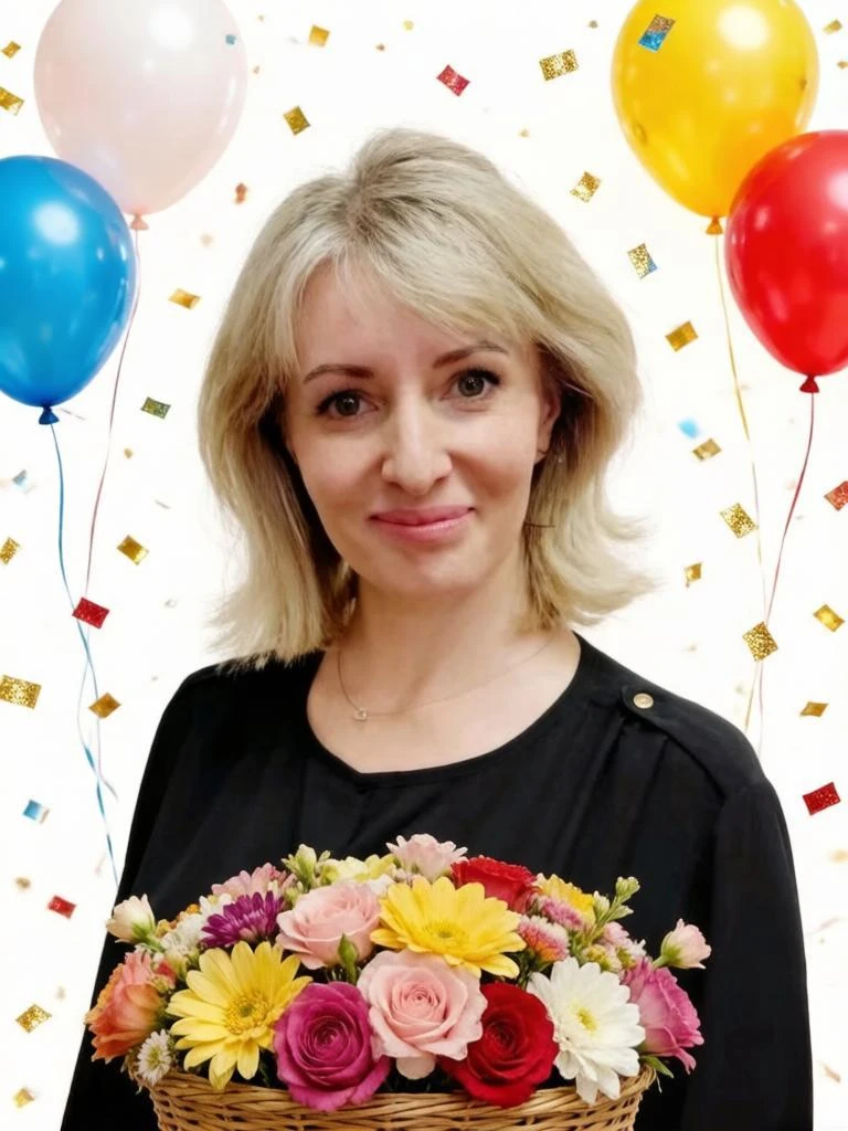 ✨Поздравляем с Днём рождения учителя-логопеда Ольгу Михайловну! 
✨ Пусть каждый новый день приносит 