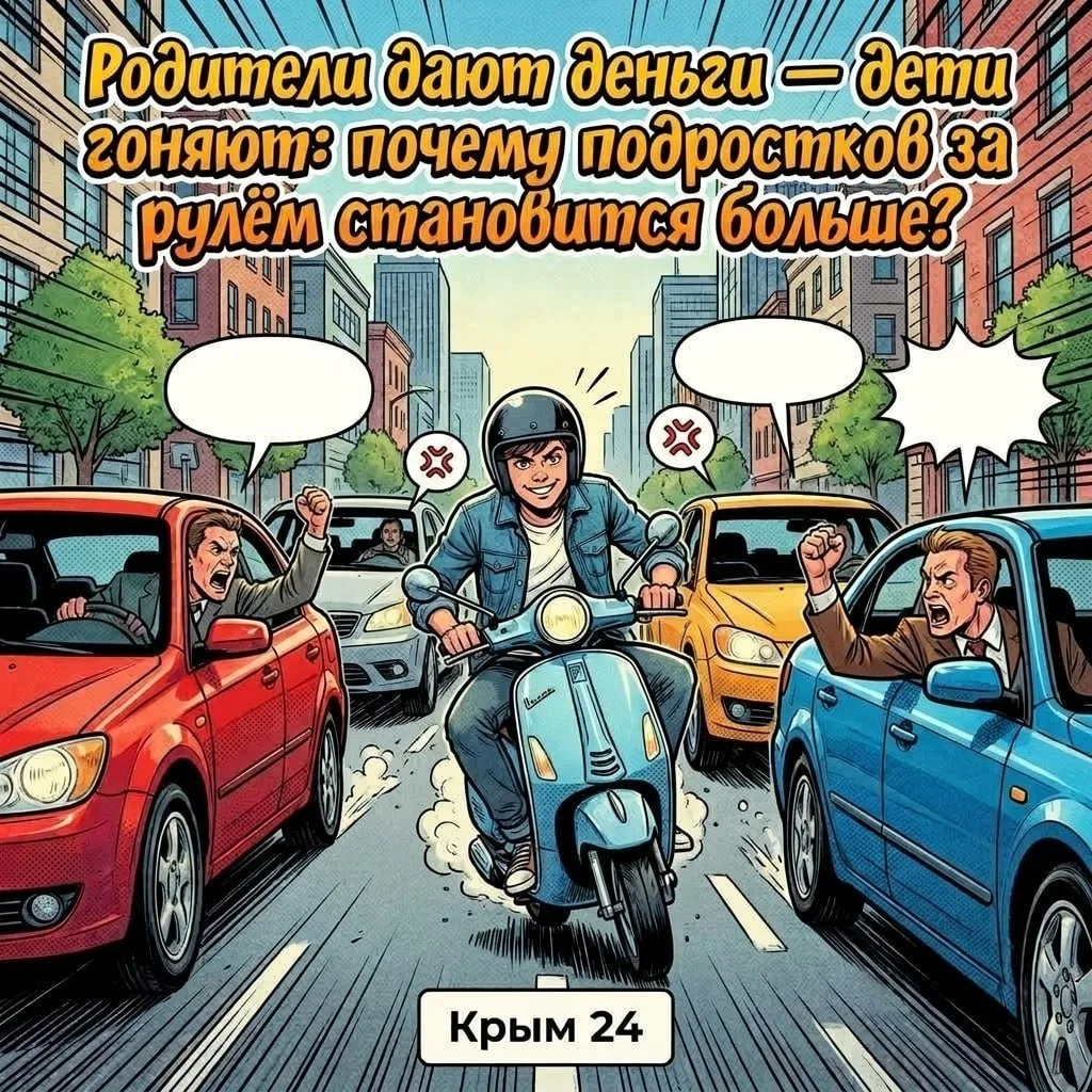 ⛔️ Родители дают деньги — дети гоняют: почему подростков за рулём становится больше?