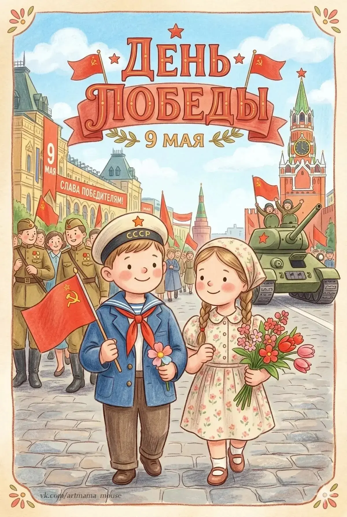 С Днем Великой Победы! 🇷🇺🎖️

Поздравляем наших дорогих родителей и весь наш сплоченный коллектив!