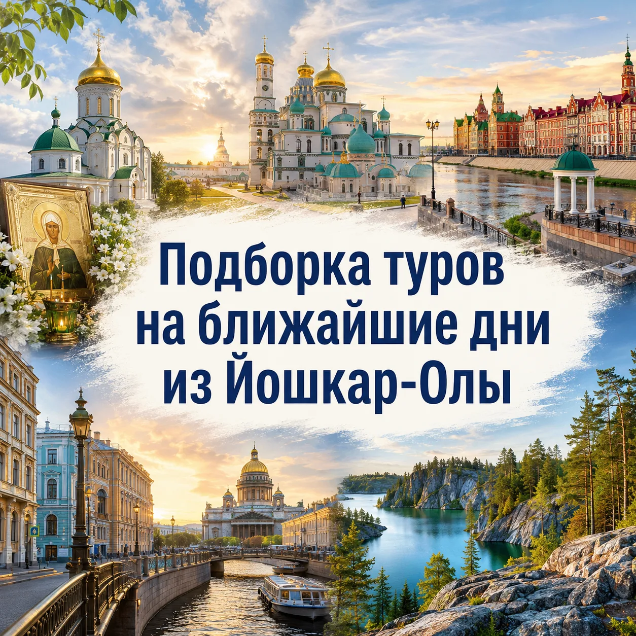 🔥 Подборка туров на эти выходные из Йошкар-Олы - где еще есть свободные места

🙏 Матрона Московска