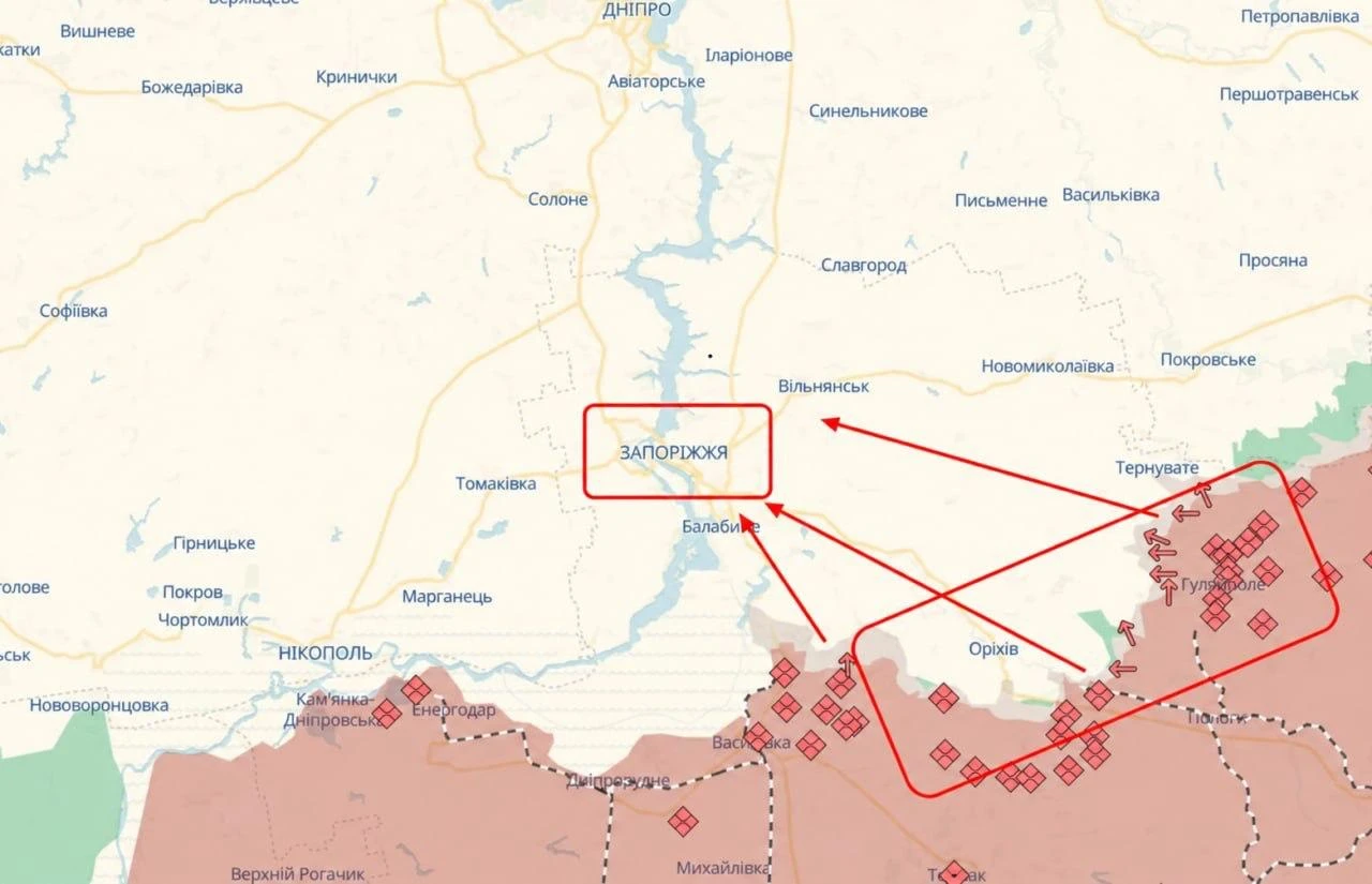 ❗️Киев в панике стягивает силы к Запорожью