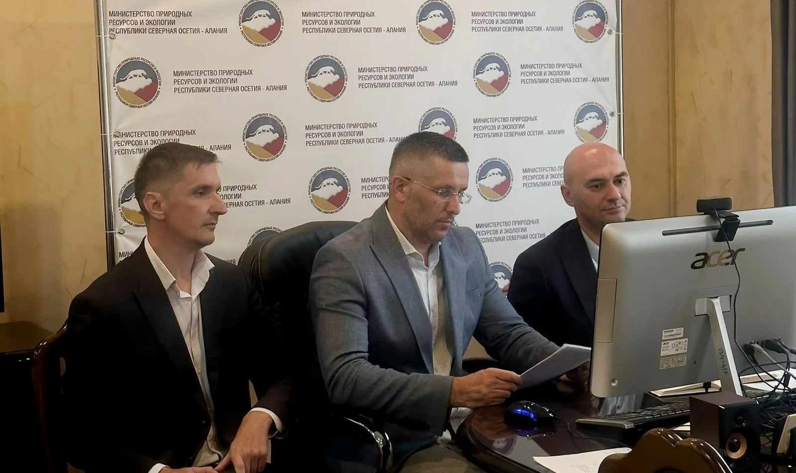 ✅ В Минприроды РСО-Алания в формате видеоконференцсвязи прошло рабочее совещание с пред...