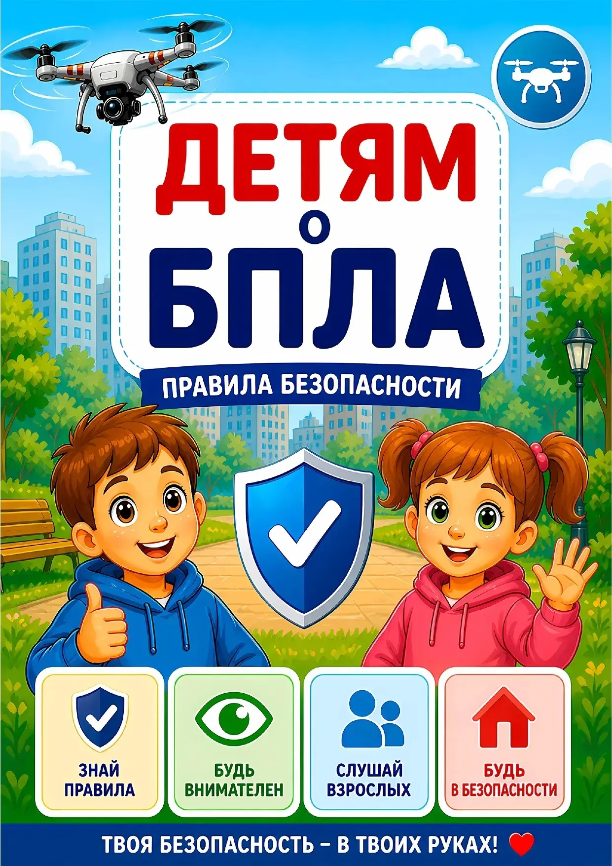 Мы продолжаем проводить системную работу по обеспечению безопасности наших детей и сотр...