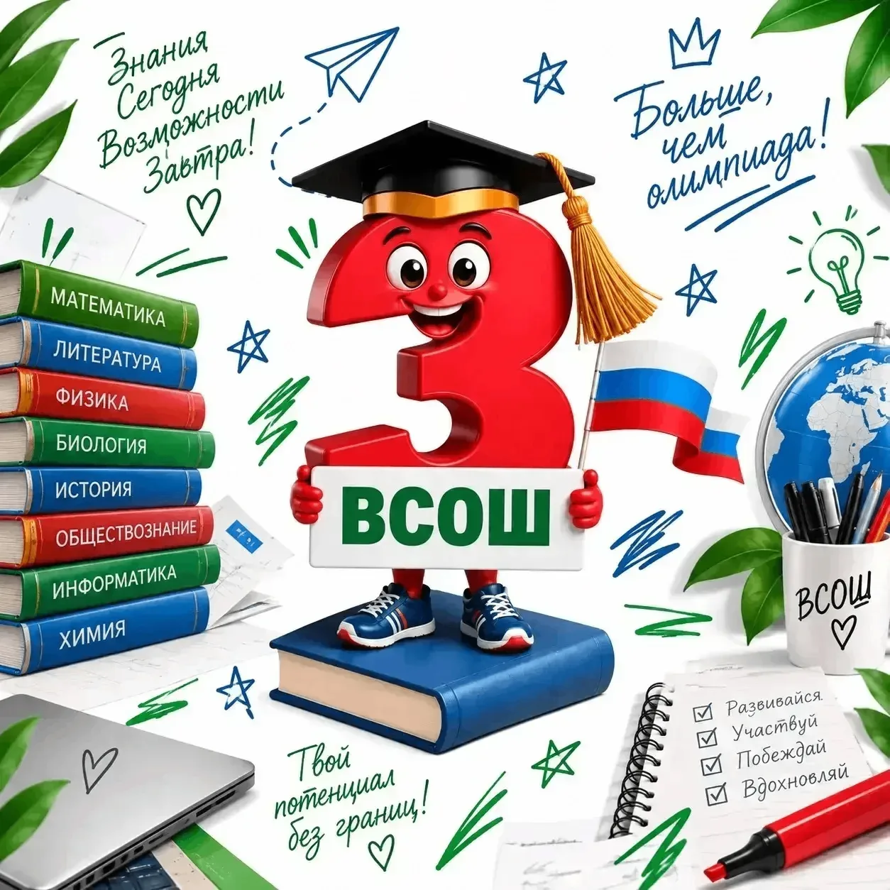 📣 5 октября - школьный этап ВСОШ по предмету ПРАВО