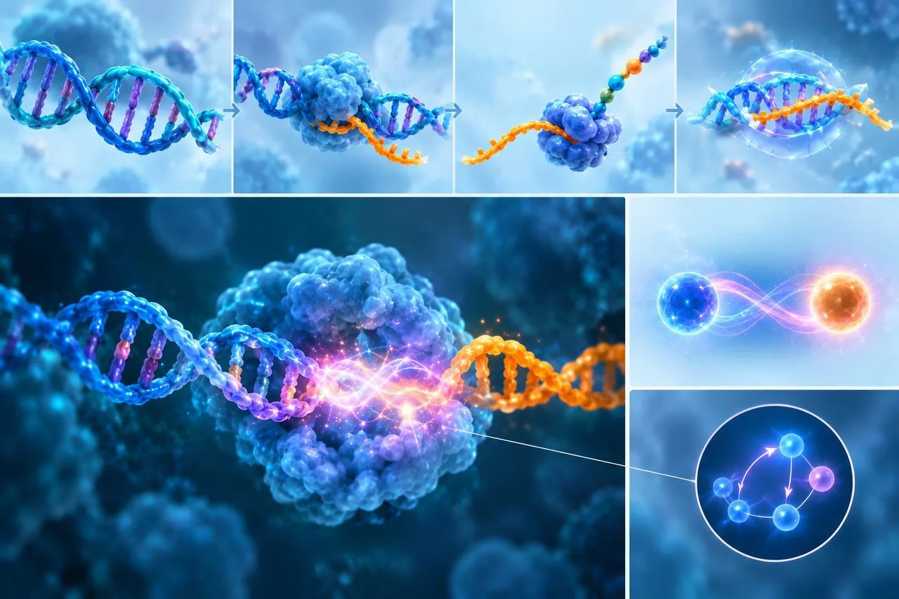 🧬⚛️  Учёные ДВФУ и ОИЯИ смоделировали возможный квантовый механизм передачи информации...