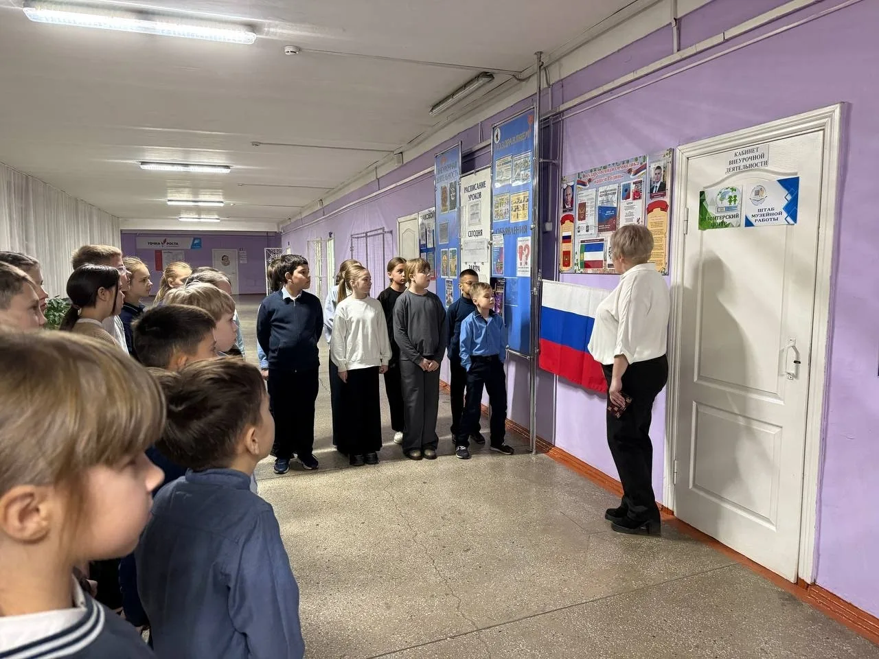 Совсем скоро окончание 2 четверти. Разговор о важном сегодня в учебных кабинетах был про значение со