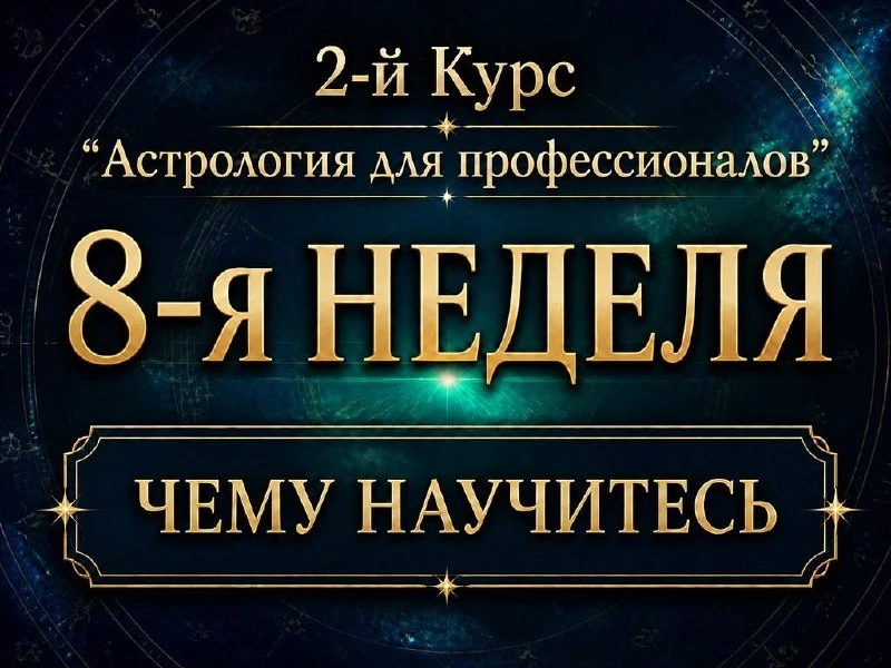 💥Обучение на курсе "АСТРОЛОГИЯ ДЛЯ ПРОФЕССИОНАЛОВ" 💥