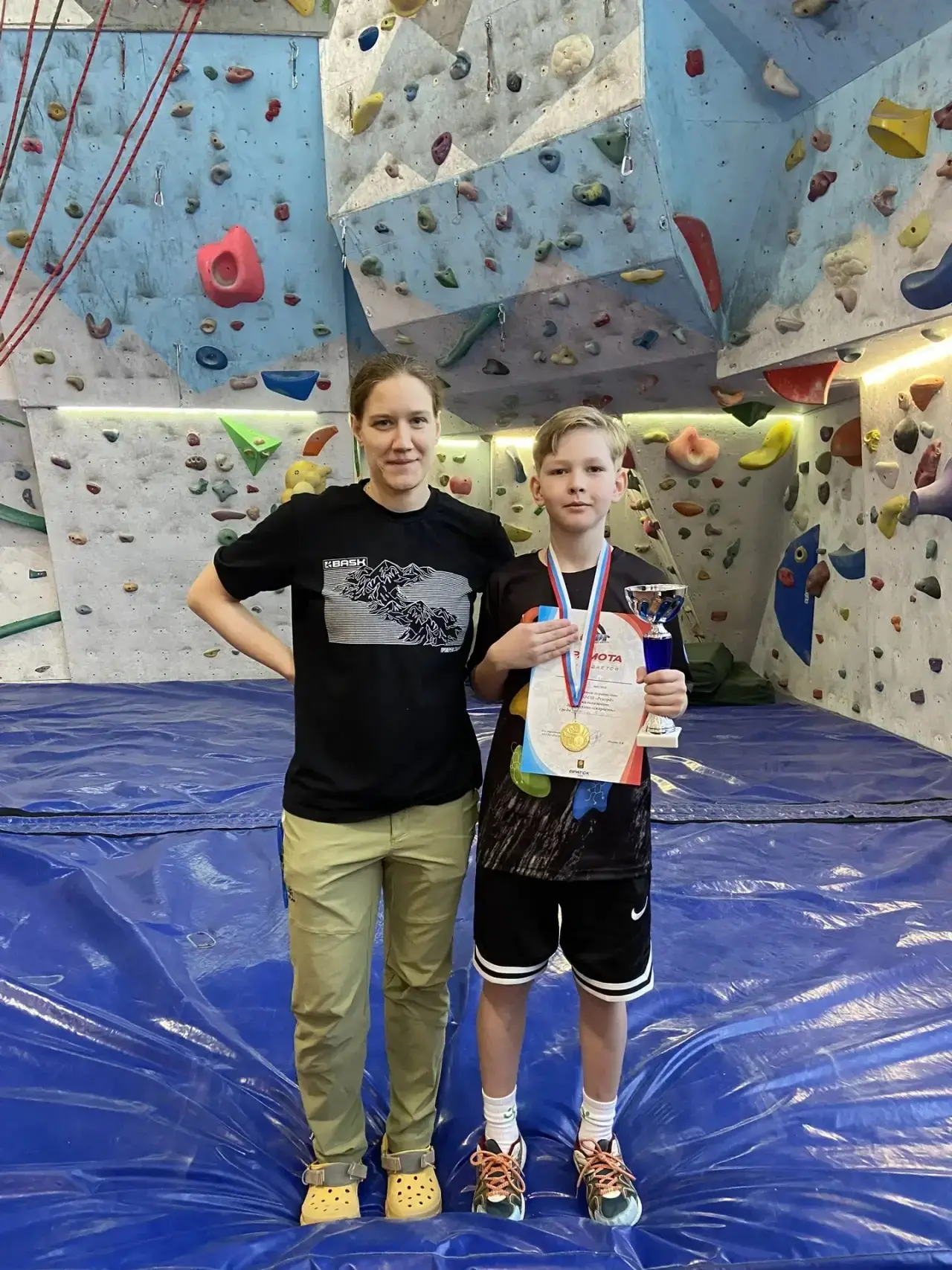 🧗‍♂️ Пока одни покоряют учебники, наш четвероклассник покоряет вершины!   22 марта прошло Открытое п