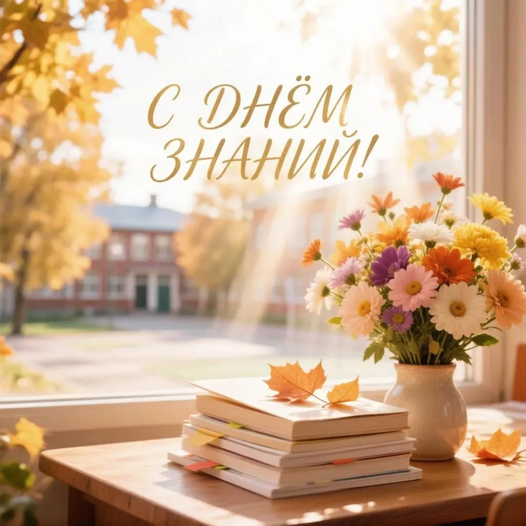 От коллектива Муслювовского РГВО поздравляем с Днём знаний!