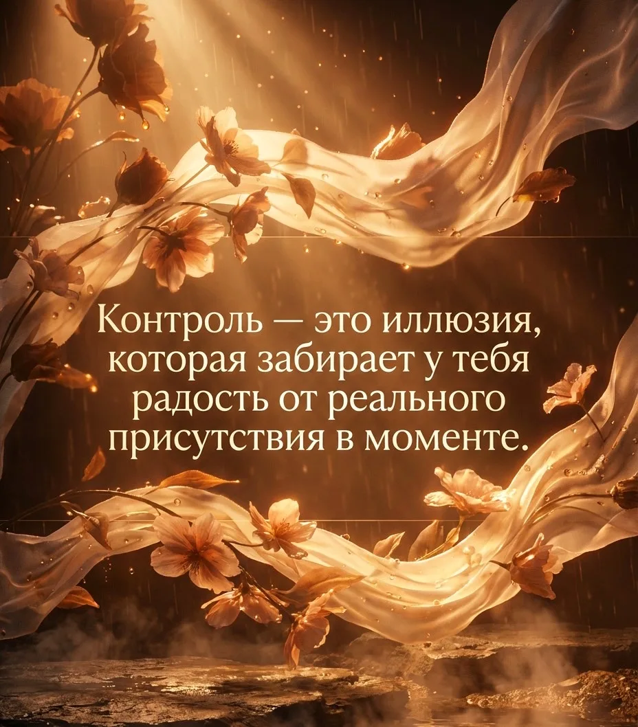 Доброго дня! Легкости и поменьше контроля над всем, что не в нашей власти.  Ⓜ️Вероника Иващенко