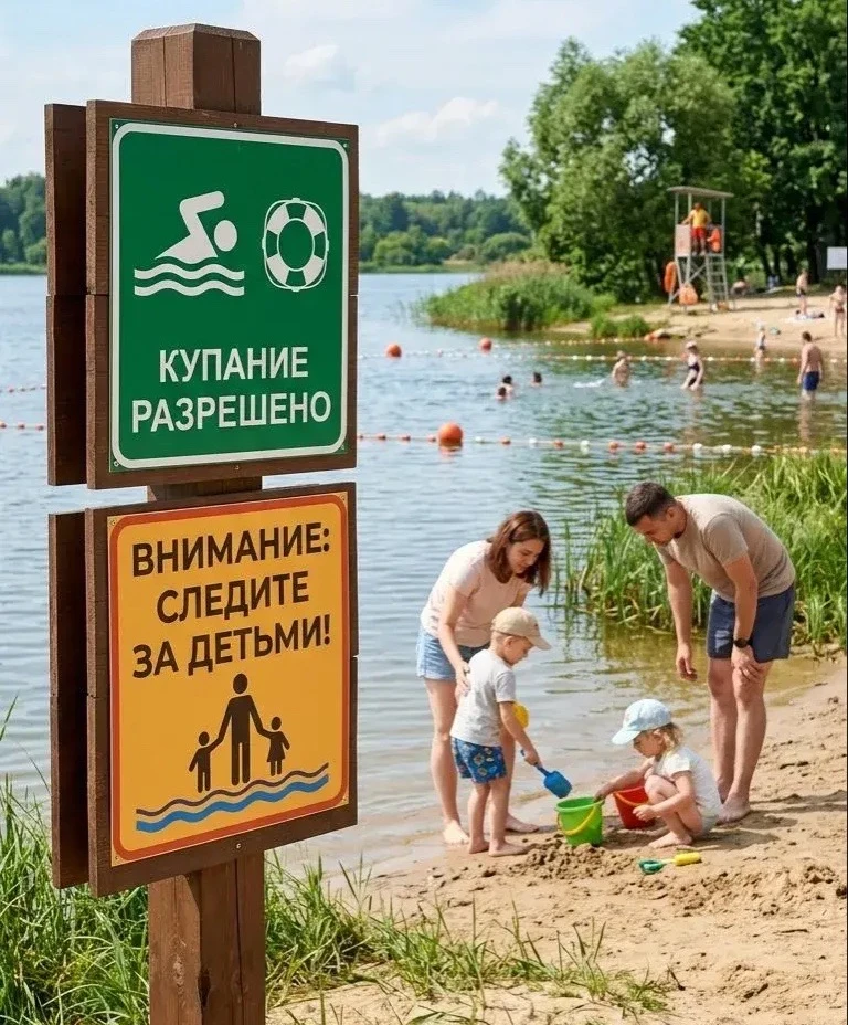 Напоминаем о правилах безопасного поведения на водных объектах в летний период🌊☀️

Категорически за
