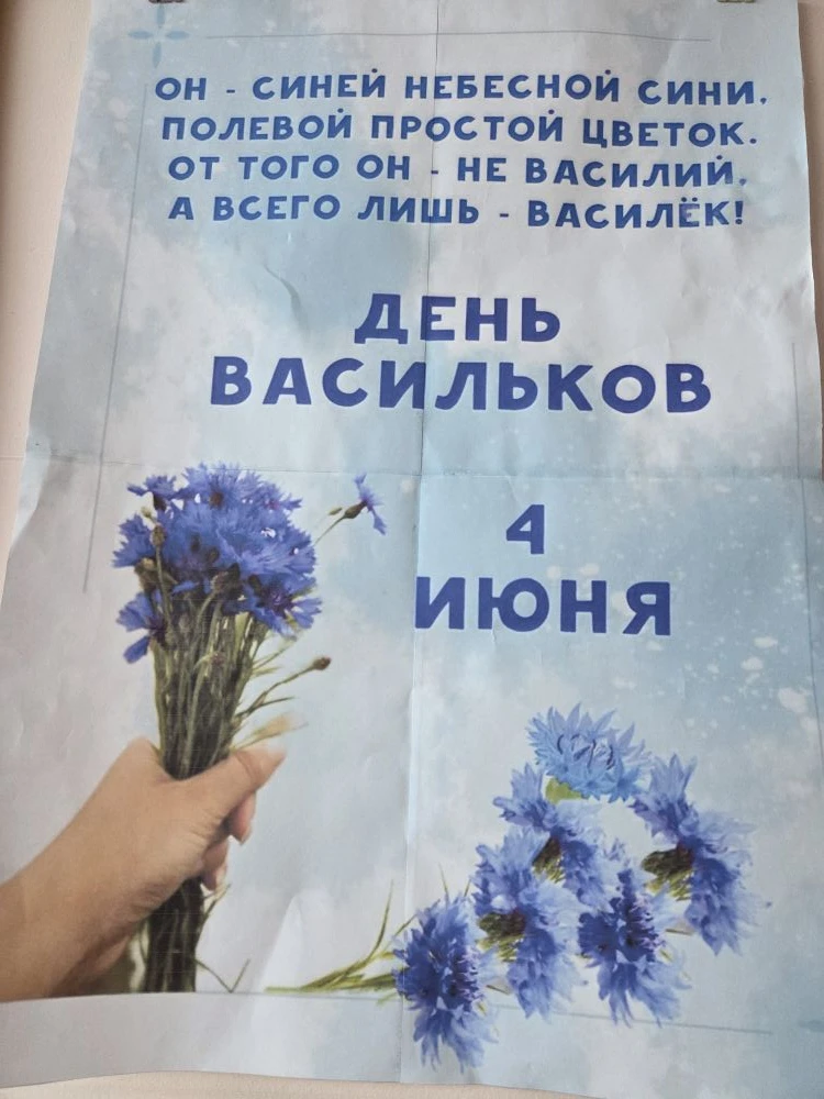День василька.