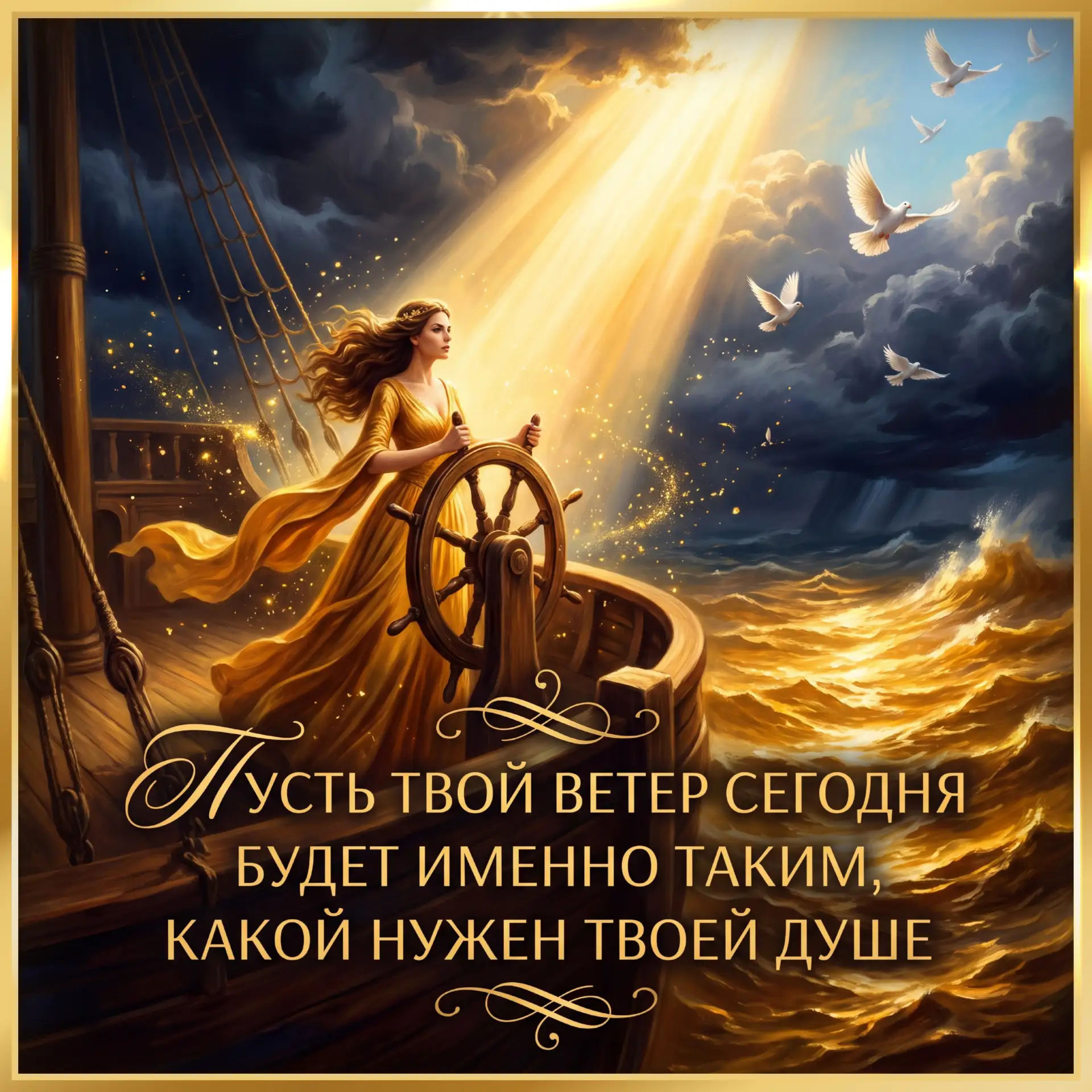 Я перестала ждать, что ветер переменится.