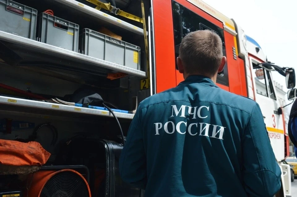 🔥 Пожар в Воронеже