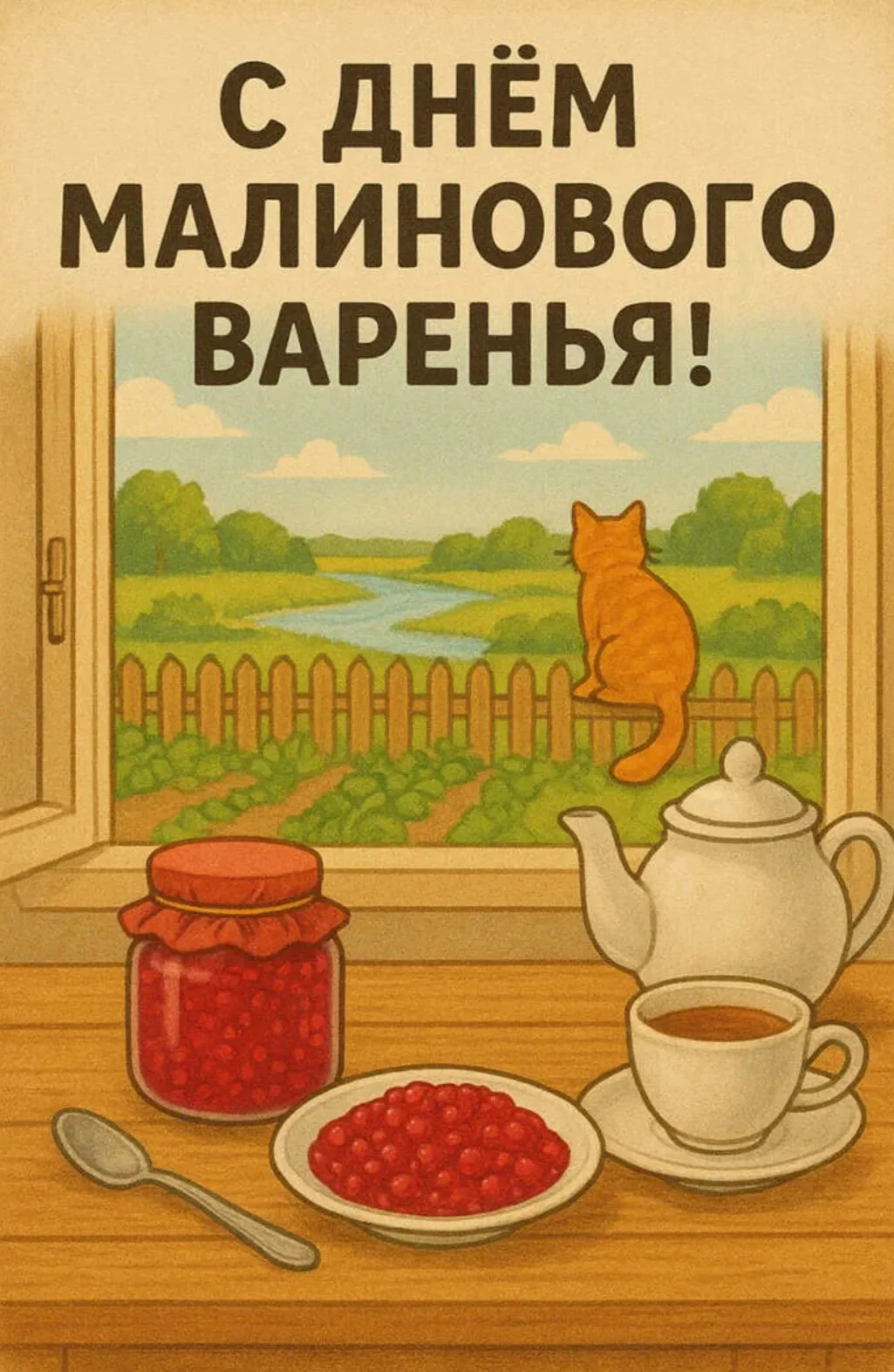 Дата выбрана не случайно☝️в древние времена на Руси в этот день отмечали Малинник — Ден...