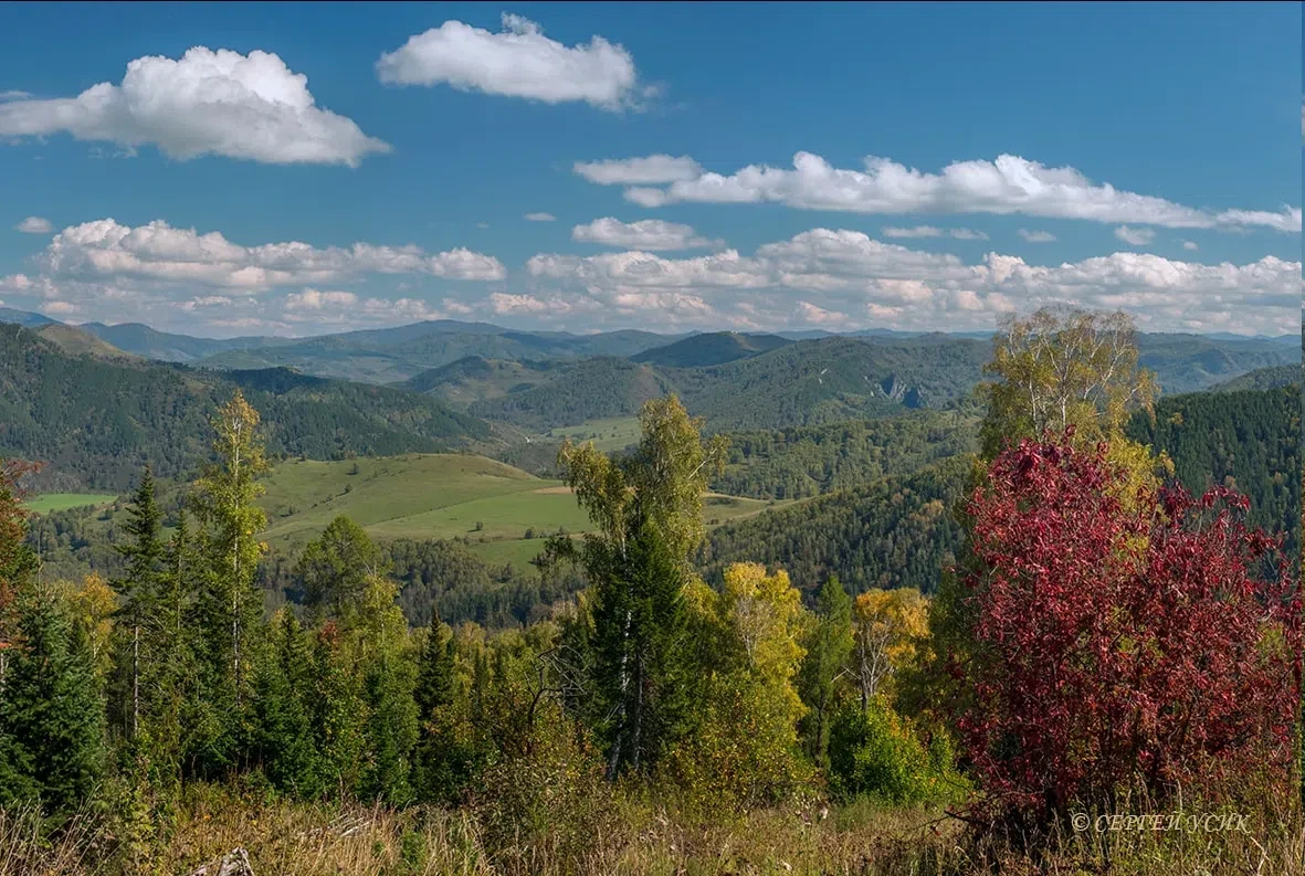 🍁 Начало осени в Солонешье