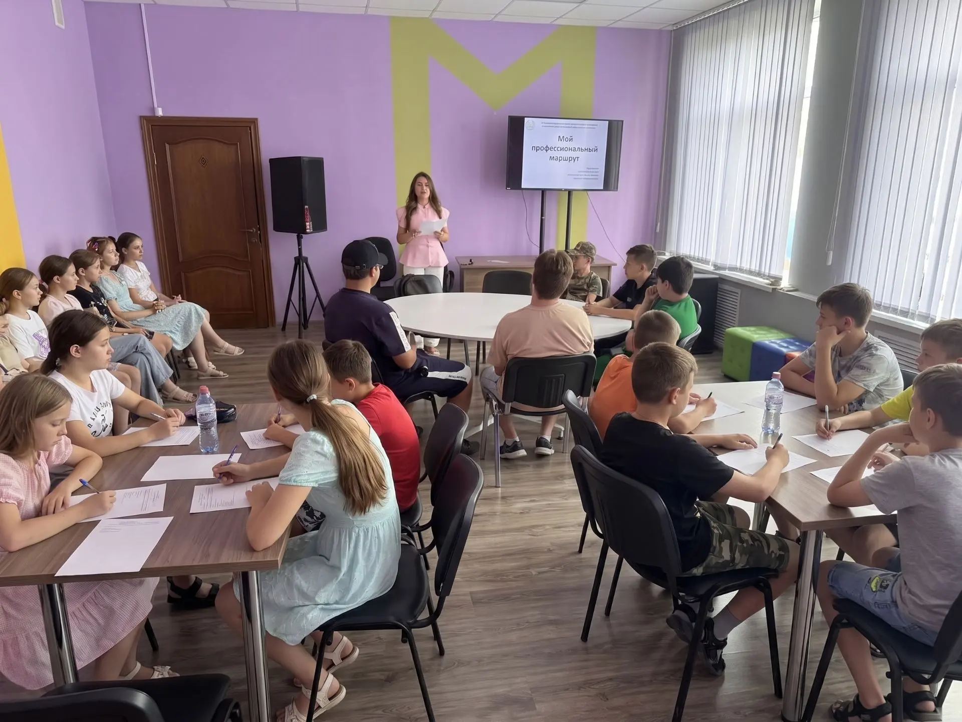 Специалисты провели беседу  «Мой профессиональный маршрут» 🗺️. Мы не просто говорили о...