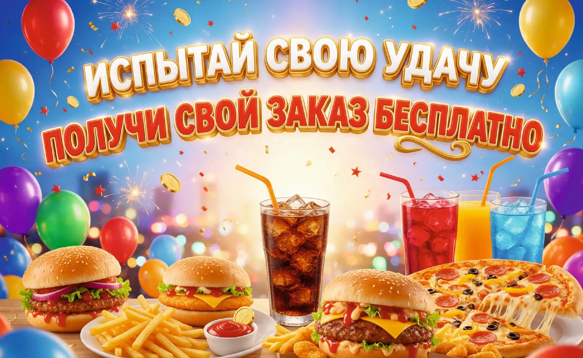 💥 ГРОМКО! ВКУСНО! БЕСПЛАТНО! 💥