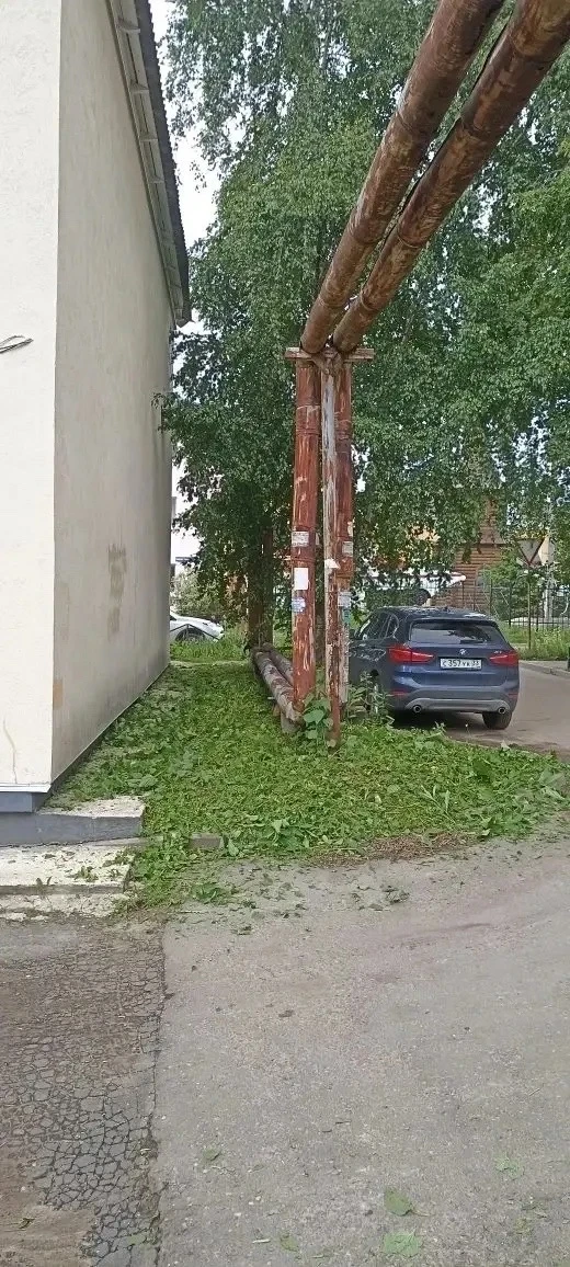 Осуществлен покос территори по адресам Электроприборовский проезд 3, 3А, 5