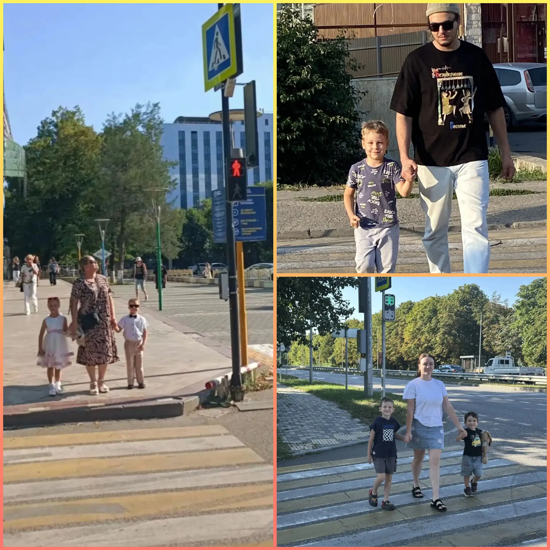 Все больше родителей присоединяются к акции  " Я- примерный пешеход!"