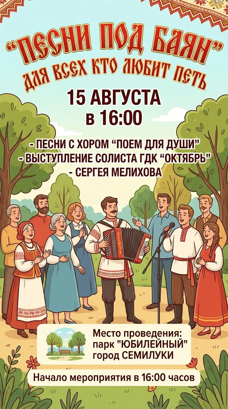 Добрый день, друзья! Приглашаем вас на мероприятие для души и сердца
