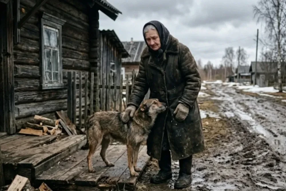 ОСТАВИЛИ ОДНУ

В начале марта у околицы остановилась блестящая машина. Вышла Марина — наша, зареченс