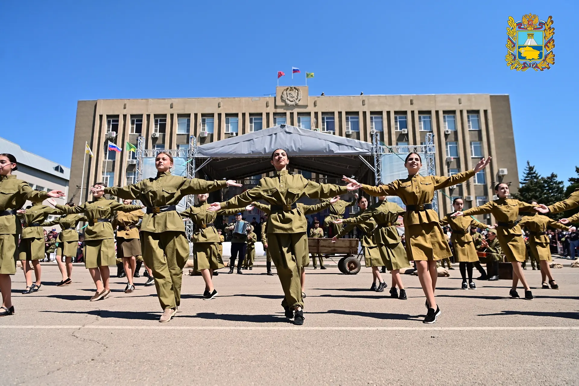 ❤️🎊81-ю годовщину Великой Победы празднуют на Ставрополье  Этот день наполнен радостью и трогательны