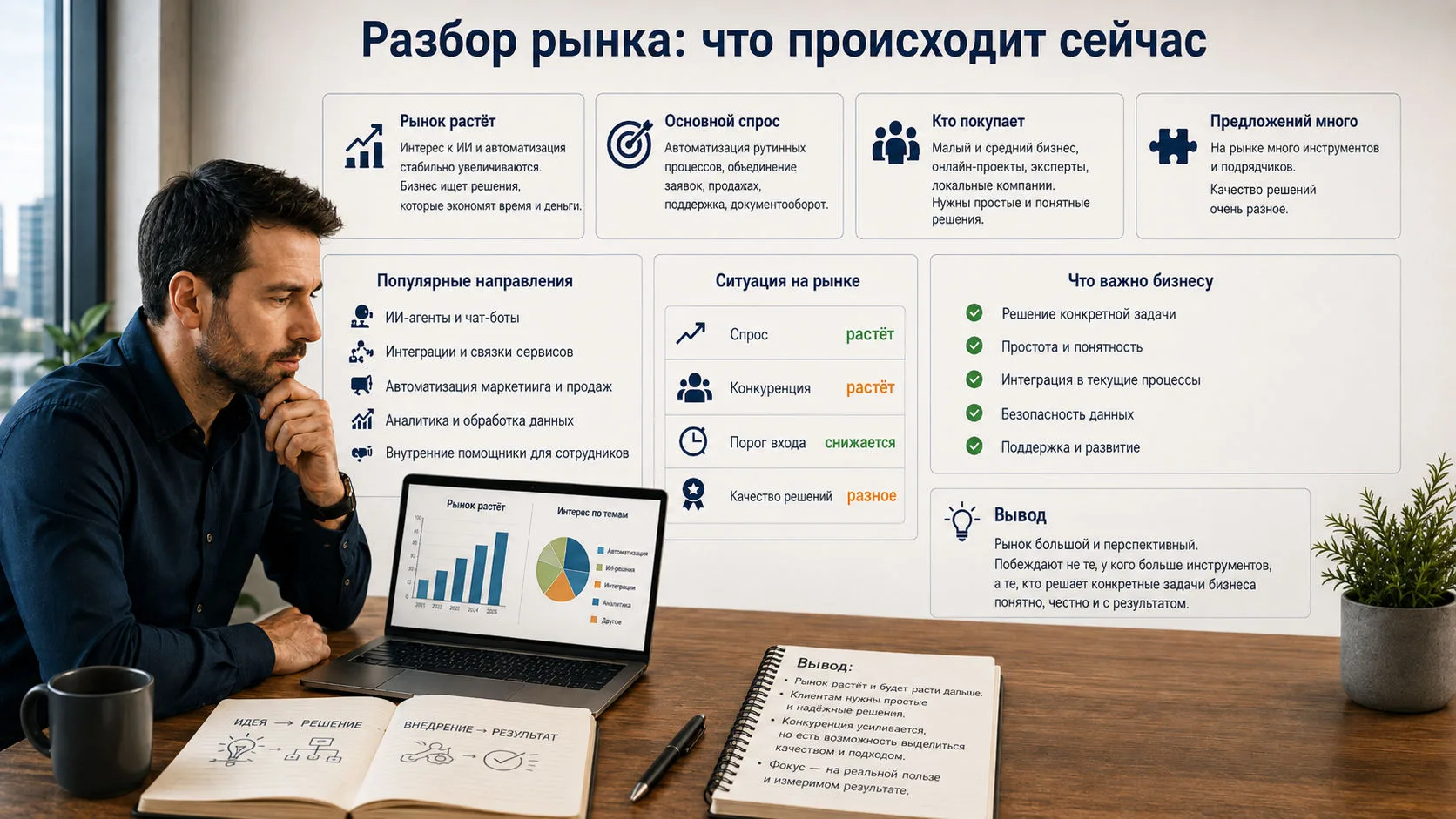 Разбор рынка: под словом «ИИ-агент» сегодня продают очень разные решения.