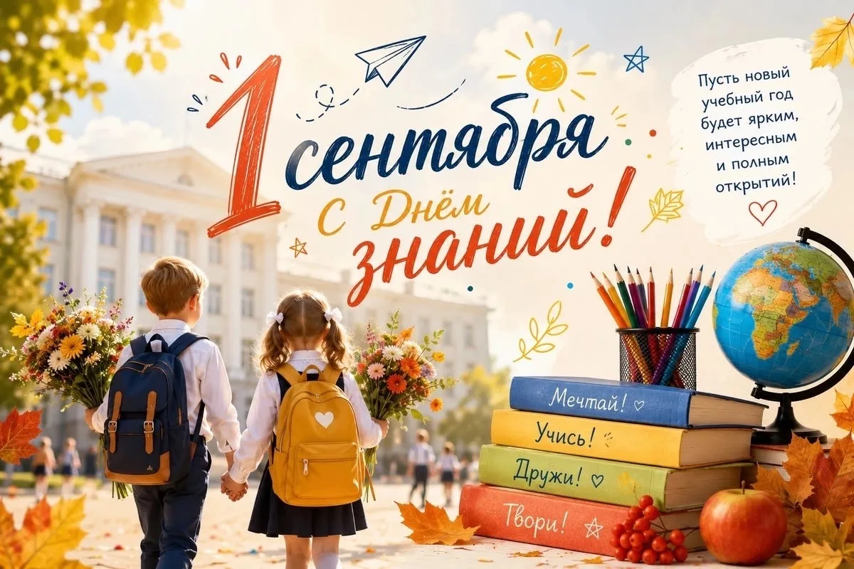 🎉📚 С Днем Знаний! 📚🎉