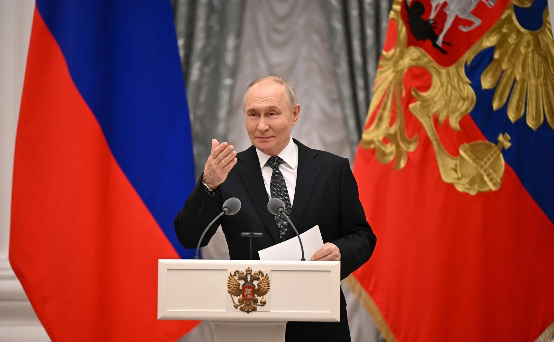 ❗️Владимир Путин сегодня выступит с телеобращением к россиянам по случаю предстоящих вы...