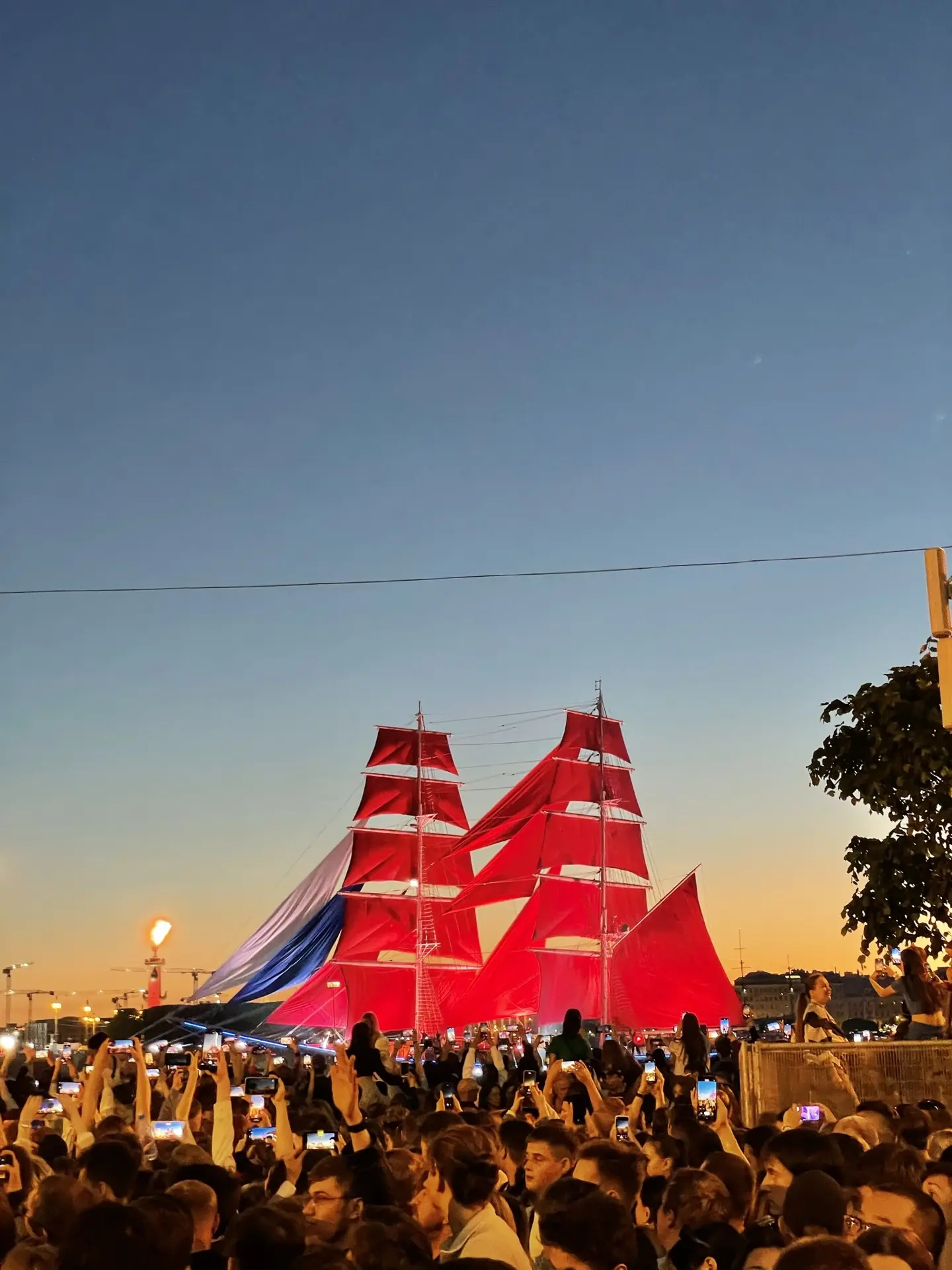 ⛵️ Генеральная репетиция «Алых парусов» пройдет в ночь на 27 июня