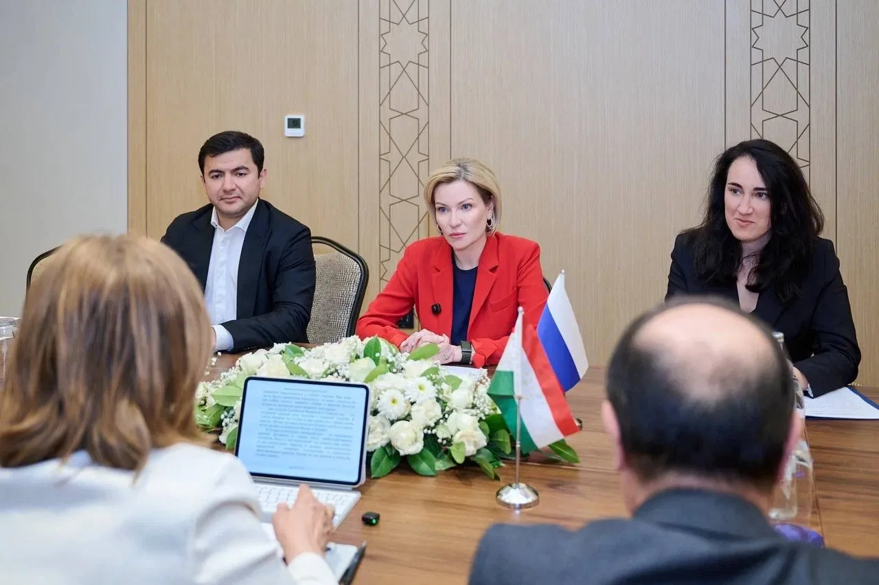 Прибыла с рабочим визитом в Республику Таджикистан  В рамках открытия в Душанбе Дней культуры России