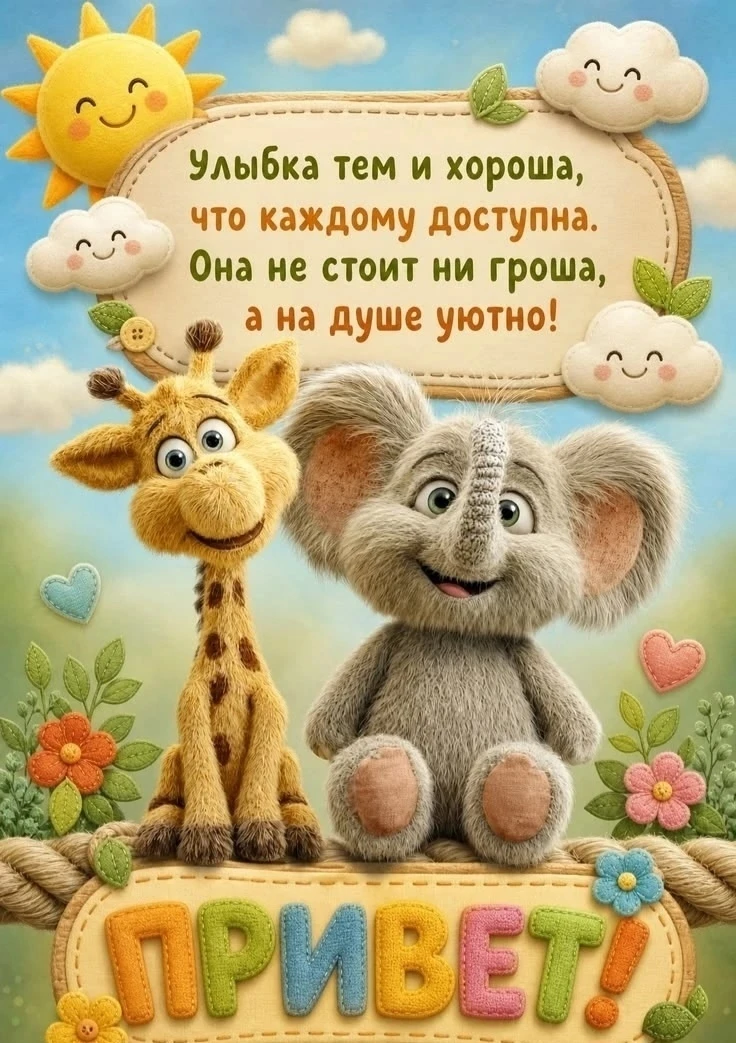Улыбка ничего не стоит,