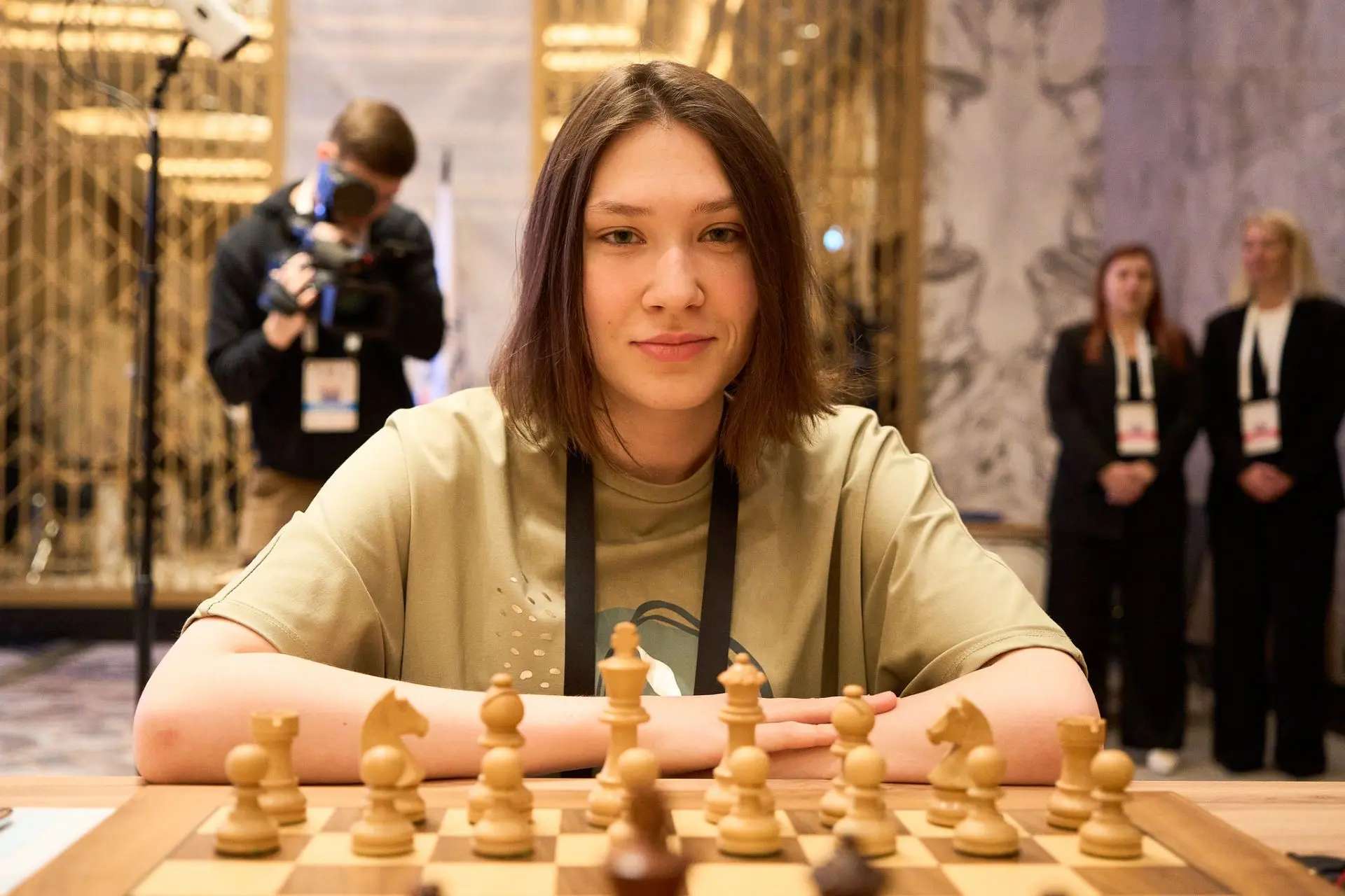 ✨️Екатерина Гольцева одержала третью победу подряд, в 6-м туре Катя белыми обыграла Мар...