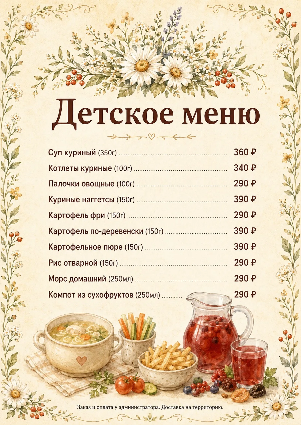 Пока дети на мастер-классе, у нас можно вкусно поесть 🤌🏼