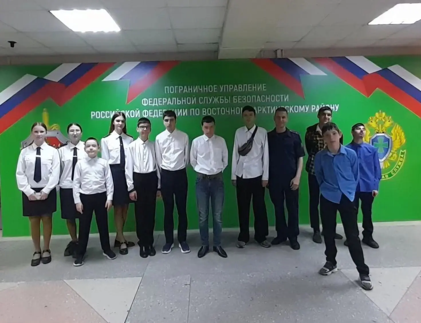 Воспитанники приняли участие в праздничном концерте в доме культуры «Пограничник».
Мероприятие было 