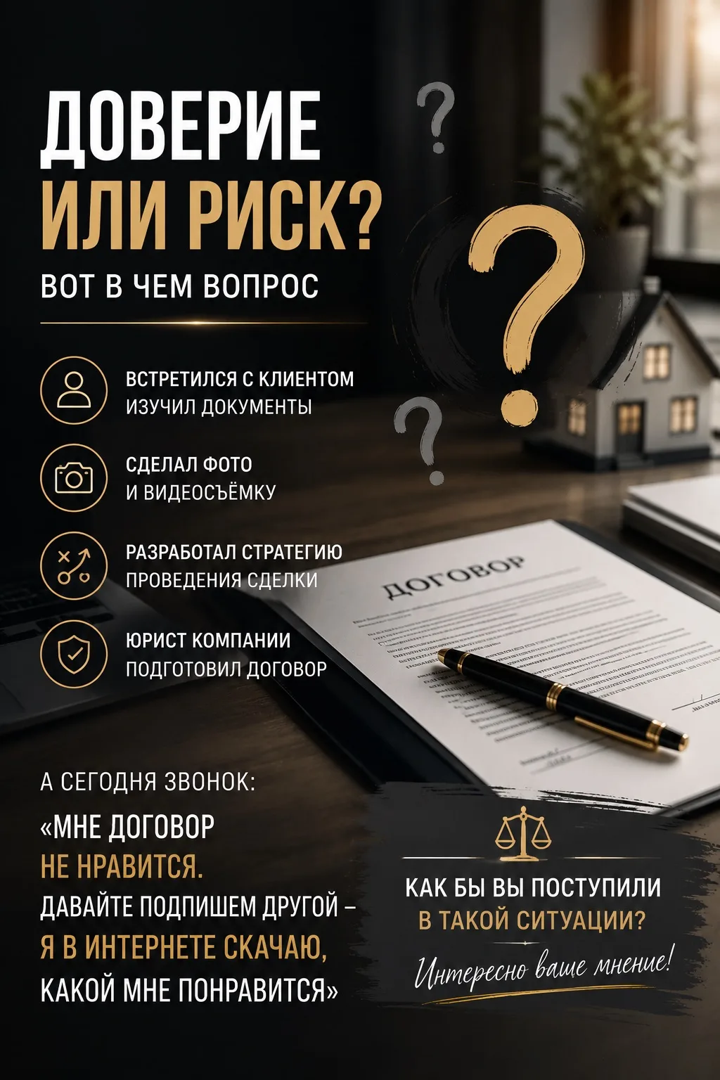 Иногда работа риелтора — это не только показать квартиру.