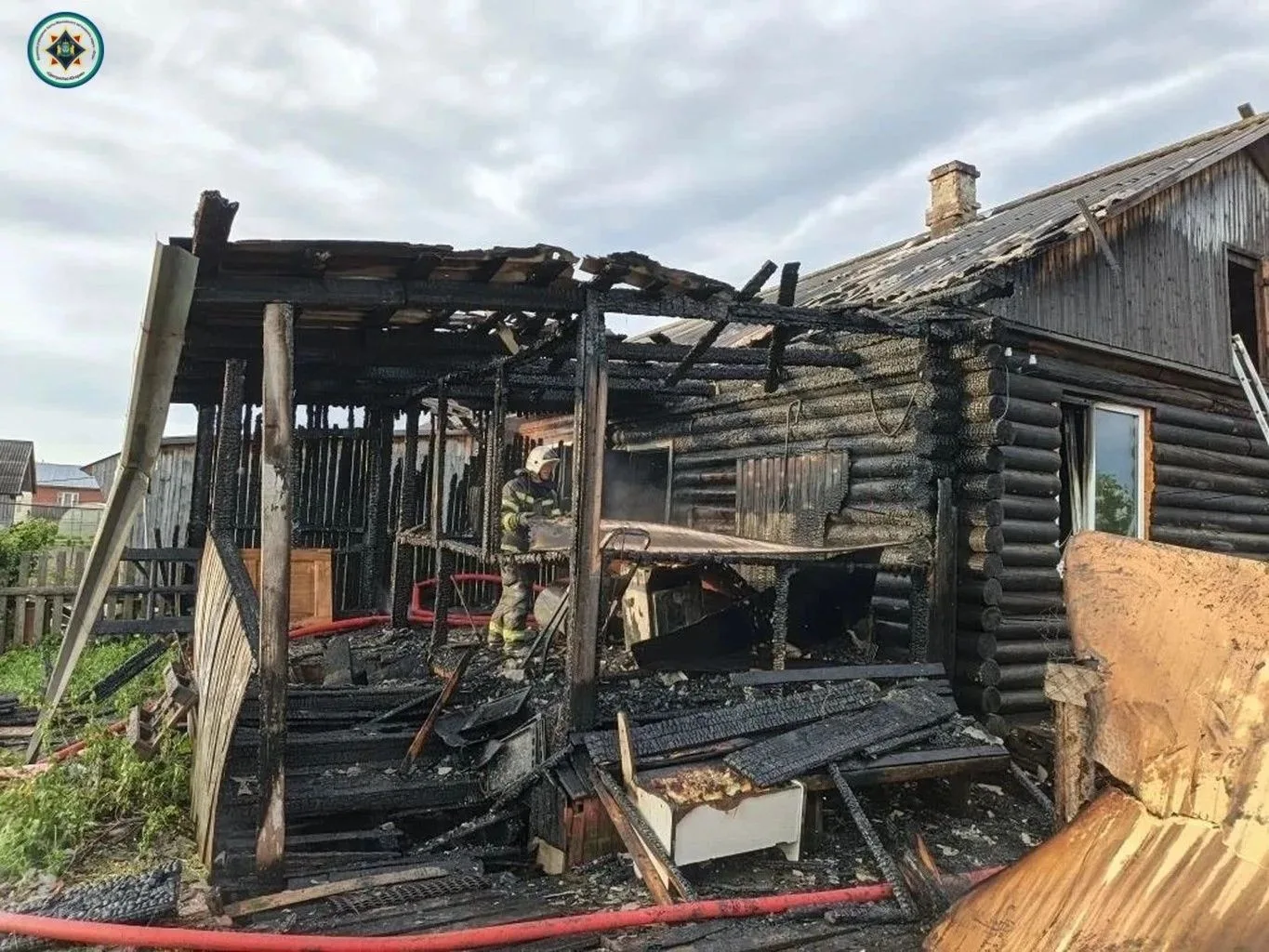 😢 Мужчина погиб на пожаре в Югре