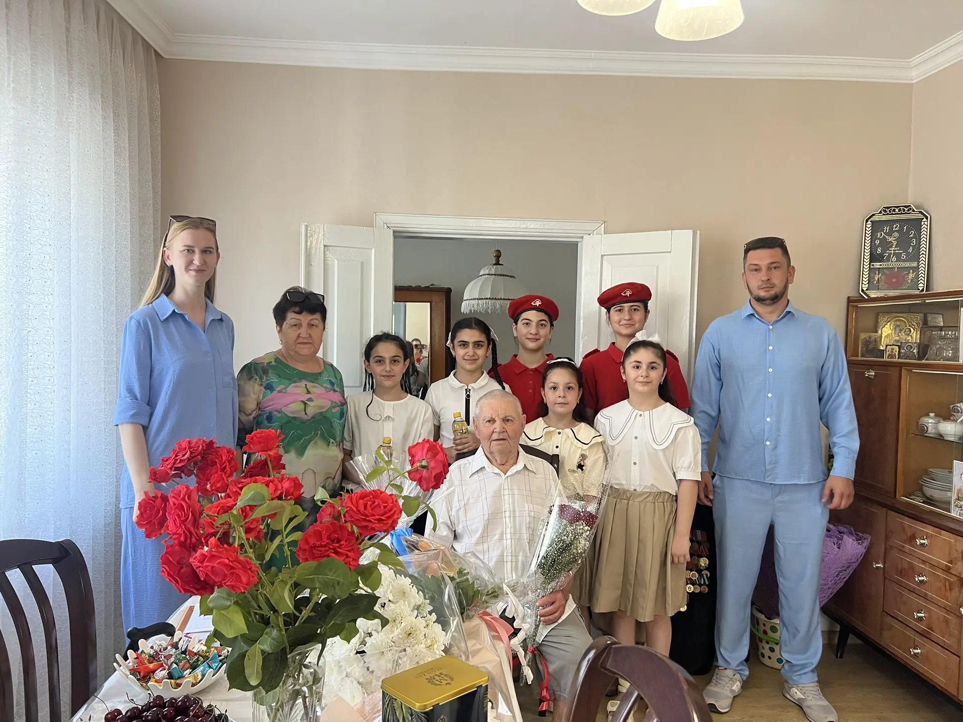 Василий Иванович Дегтяренко сегодня отмечает юбилей - 100 лет! 🥳
Сердечно поздравляем Вас со столь 