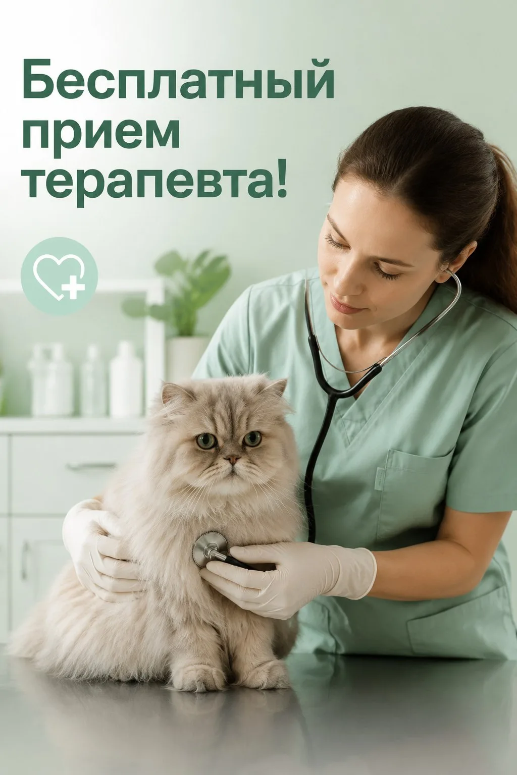 🐾 Друзья, отличная новость от нашей ветеринарной клиники!