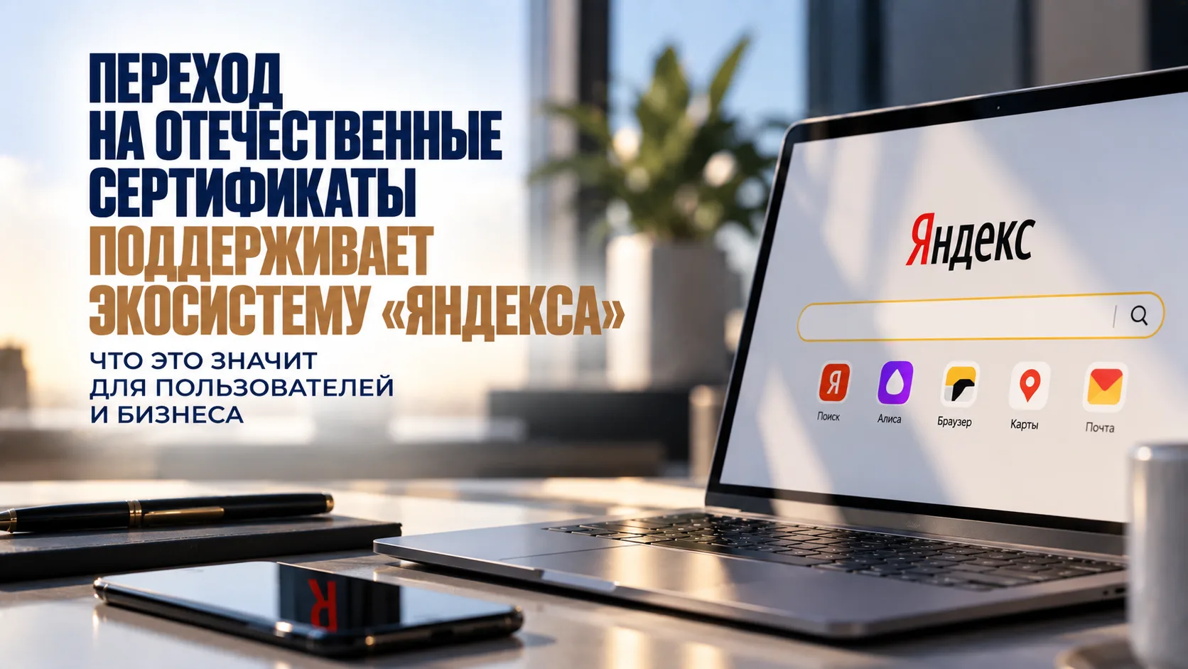 Переход на отечественные сертификаты поддерживает экосистему «Яндекса»