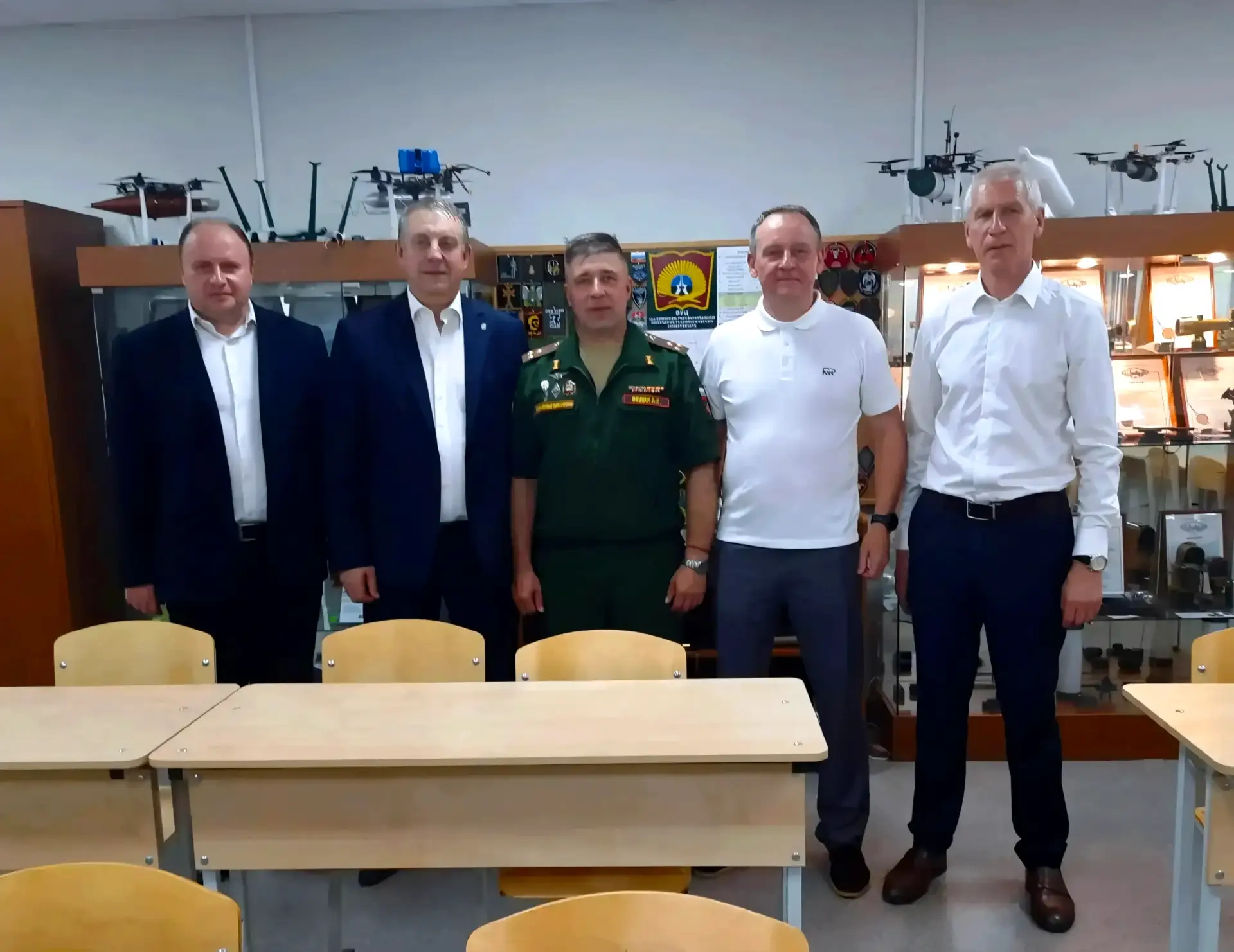 Военный учебный центр при Брянском государственном инженерно-технологическом университете посетили д