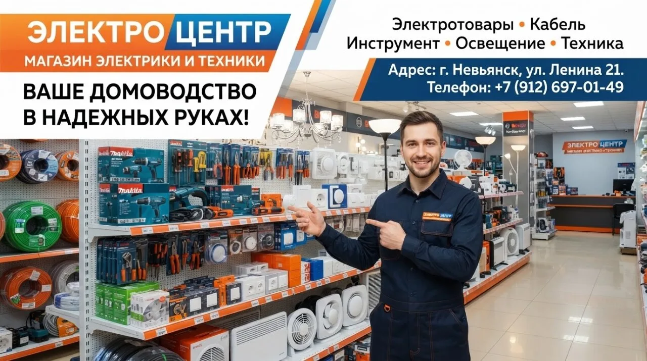 Сделайте свою жизнь комфортнее с «Электро Центром»!