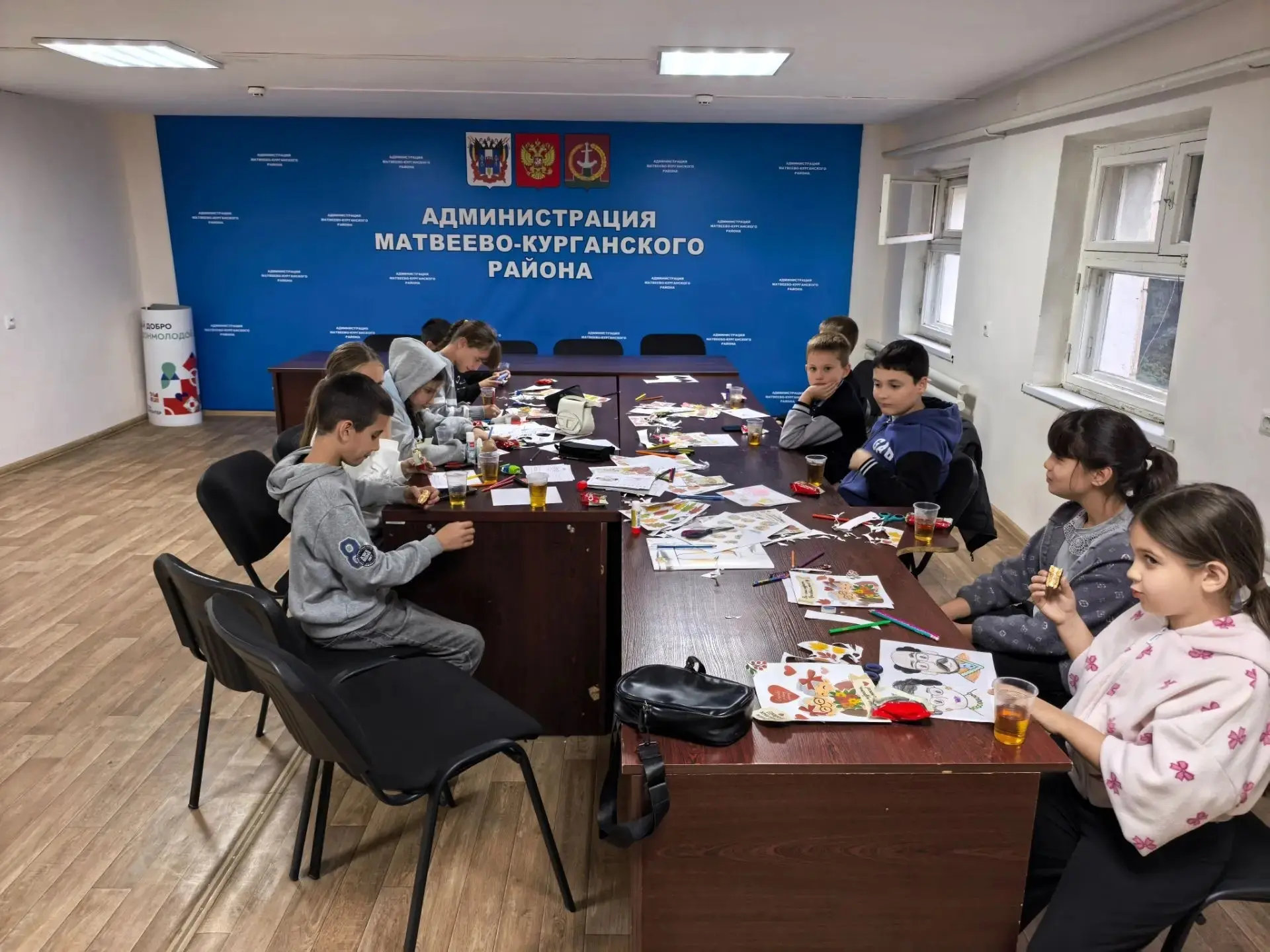 30 сентября ученики 5 класса, юные волонтеры и будущие активисты Движения Первых собрал...