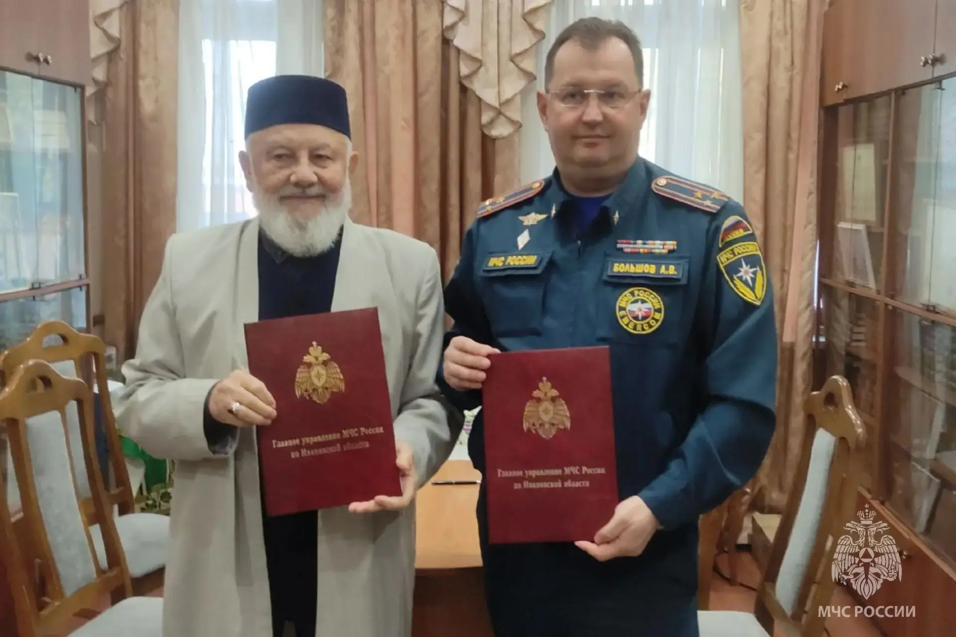 МЧС и мусульманская община Ивановской области договорились о сотрудничестве